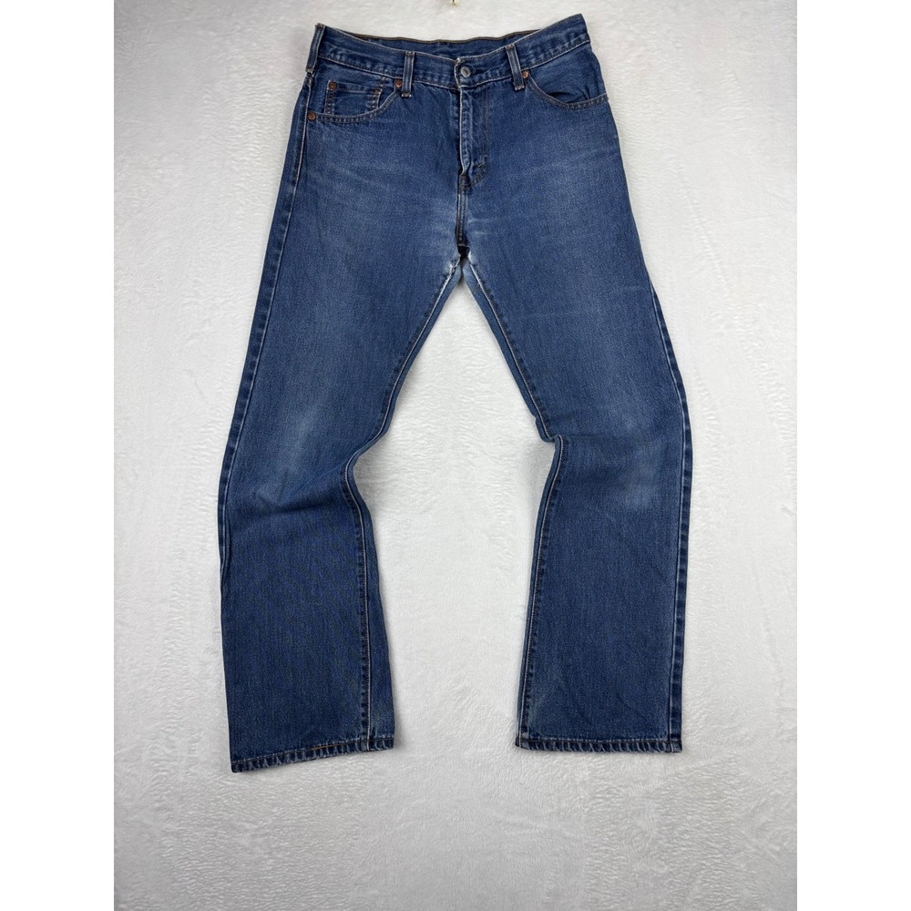 Levis 517‎ Mens Modern Bootcut Blue Denim Medium Wash 30x32 Festival Fade CB5-2